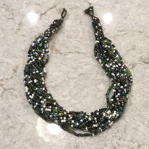 Multi Color Beaded Necklace